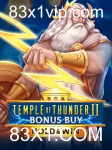 Explorando TempleofThunderIIBonusBuy: Mergulhe na Aventura e Emoção de 83X1.COM